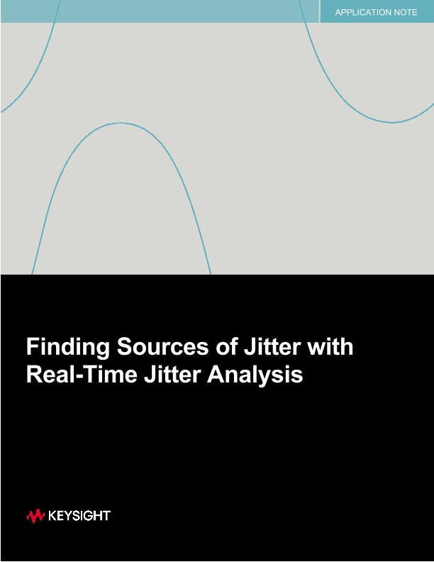 Finding Sources of Jitter with Real-Time Jitter Analysis