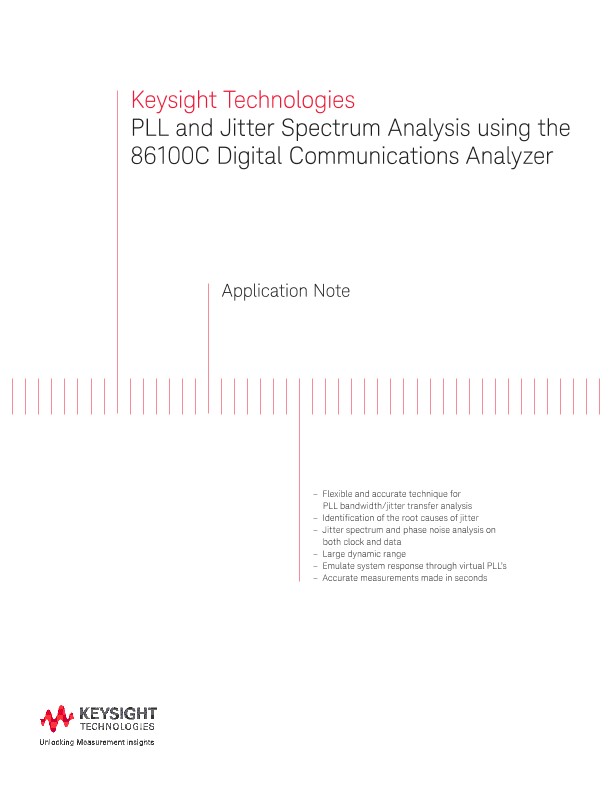 PLL Bandwidth and Jitter Spectrum Analysis
