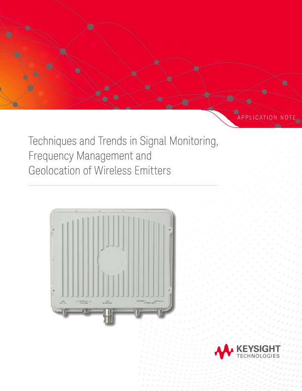 Techniques and Trends in Signal Monitoring, Frequency Management, and Geolocation of Wireless Emitters