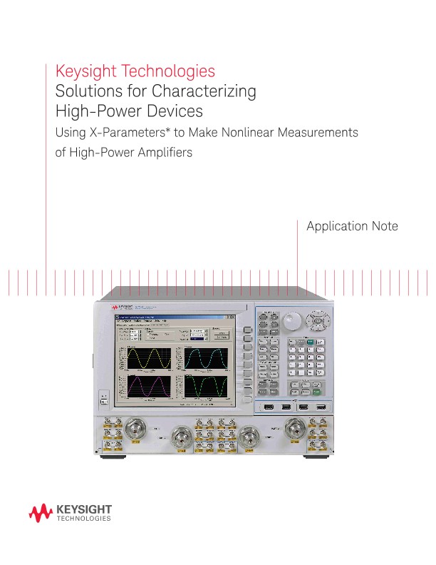 Solutions for Characterizing High-Power Devices