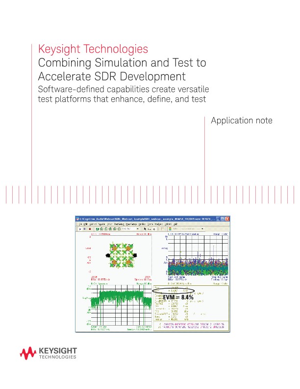 Combining Simulation and Test to Accelerate SDR Development