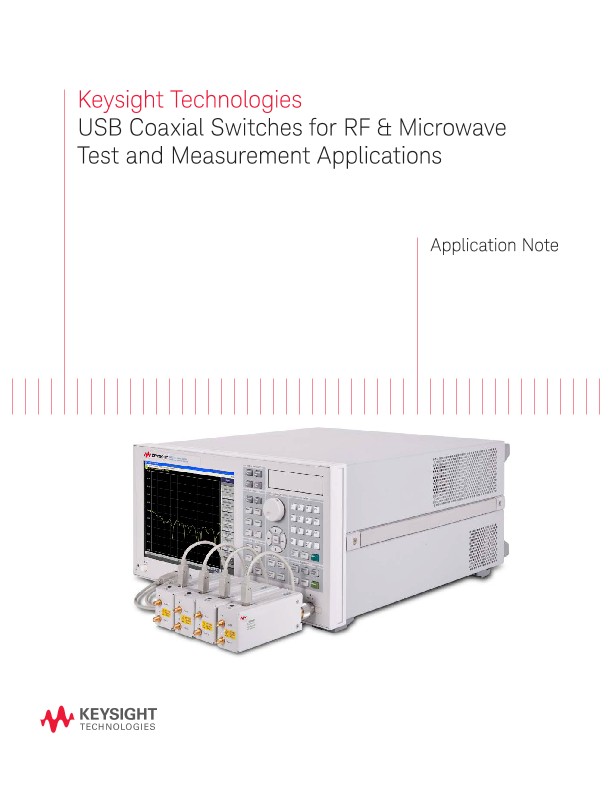 USB Coaxial Switches for RF & Microwave Test and Measurement