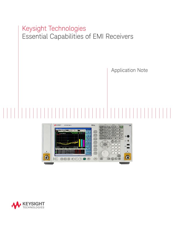 Essential Capabilities of EMI Receivers 