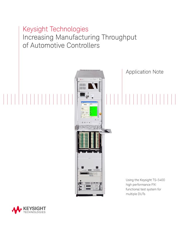 Increase Throughput in the Manufacturing of Automotive Controllers