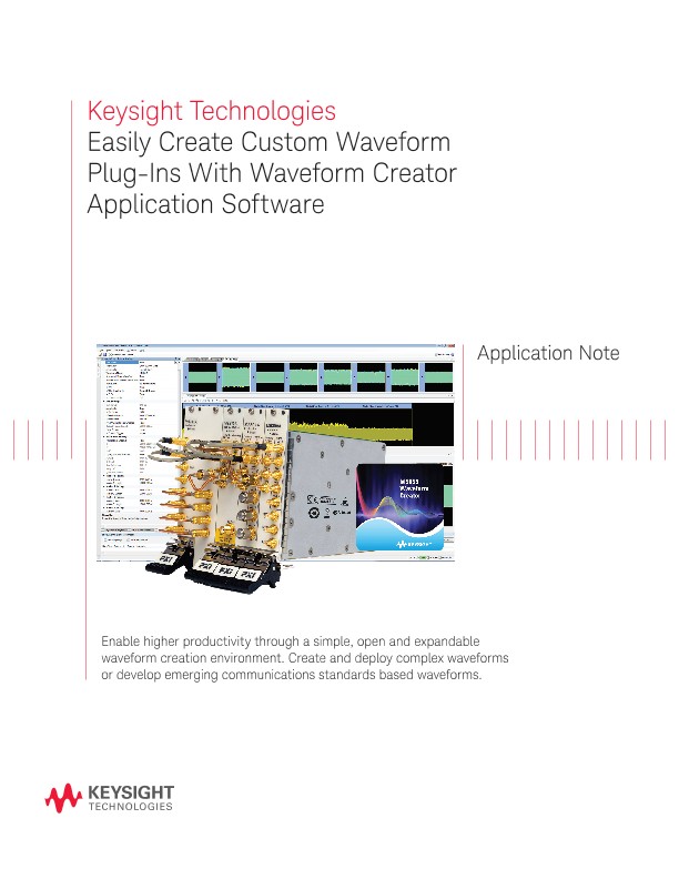 Easily Create Custom Waveform Plug-Ins With Waveform Creator Application Software 