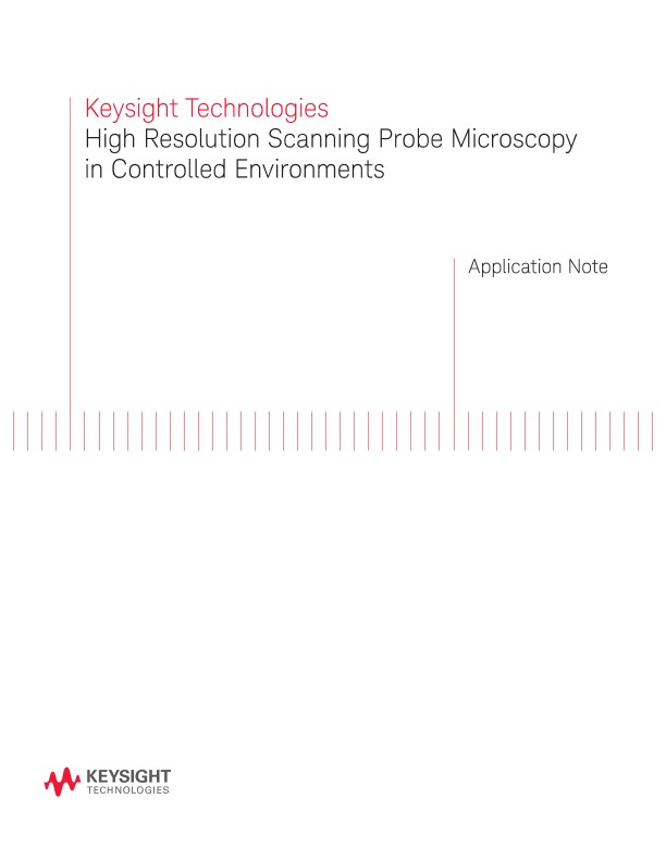 High Resolution Scanning Probe Microscopy (SPM) System
