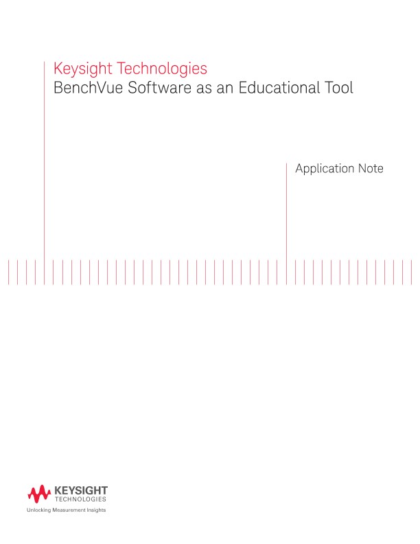 BenchVue Software as an Educational Tool