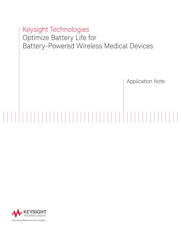 Battery Life Optimization for Wireless Medical Devices