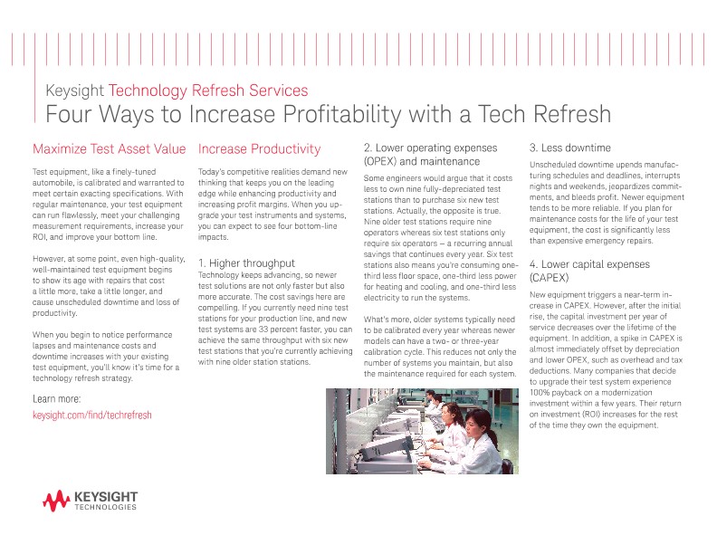 Four Ways to Increase Profitability with a Tech Refresh 