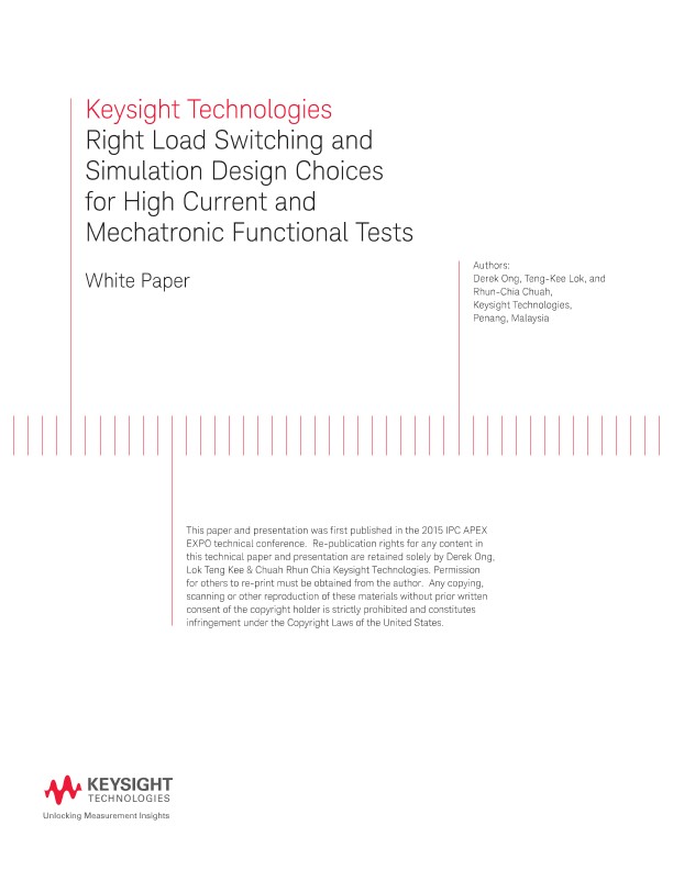 Right Load Switching and Simulation Design for High Current