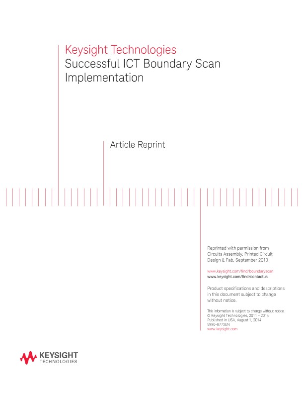 Successful ICT Boundary Scan Implementation