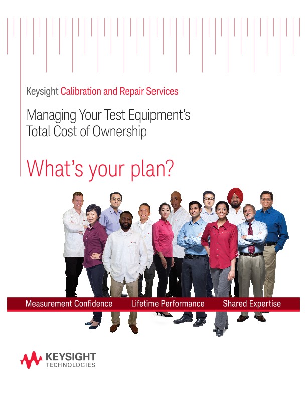 Managing Your Test Equipment's Total Cost of Ownership