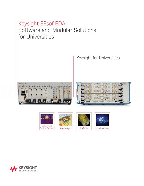 Keysight EEsof EDA Software and Modular Solutions for Universities
