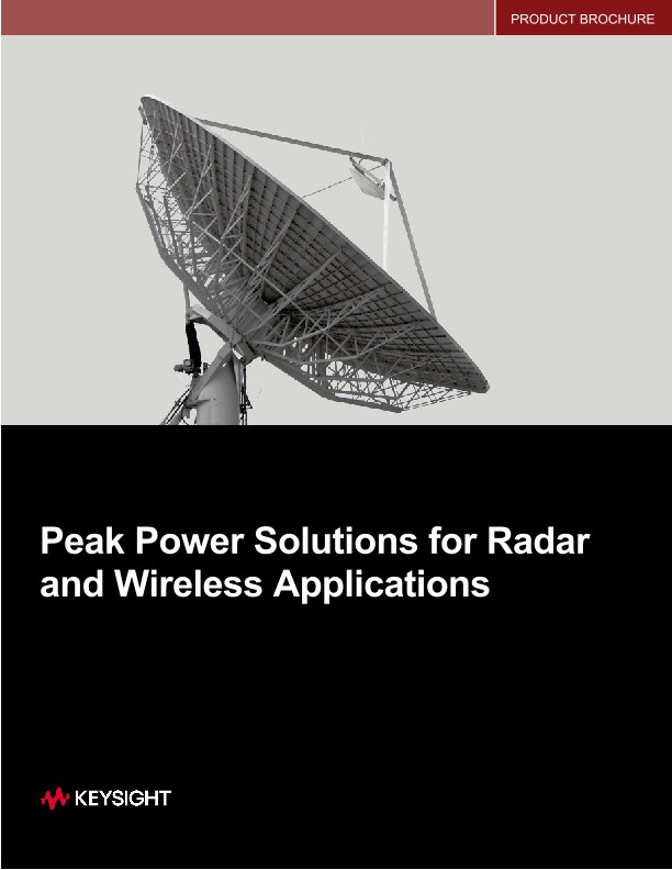 Peak Power Solutions for Radar and Wireless Applications