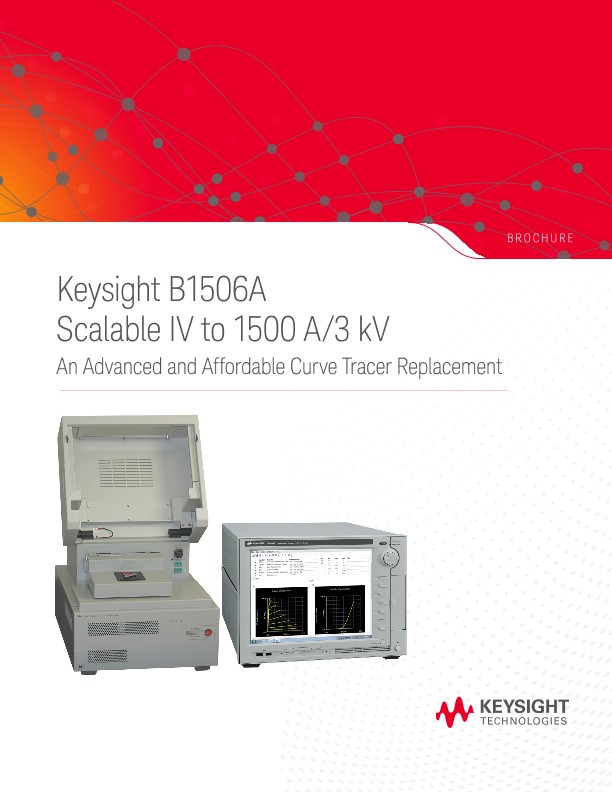 B1506A Scalable IV to 1500 A/3 kV