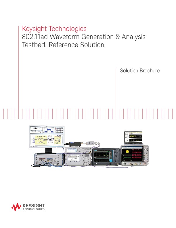 802.11ad Waveform Generation and Analysis Testbed, Reference Solution