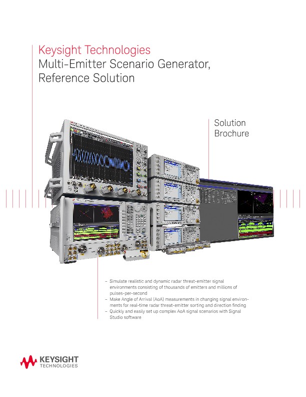 Multi-Emitter Scenario Generator, Reference Solution