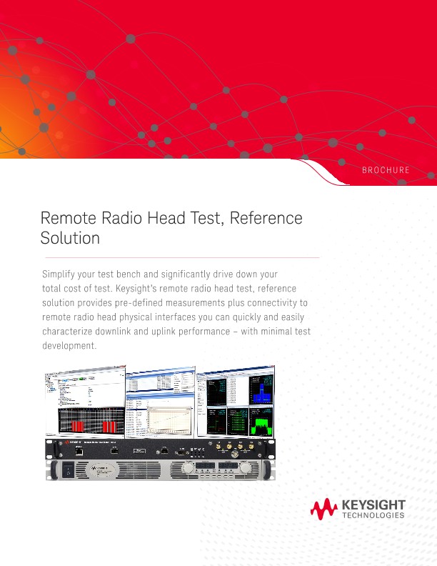 Remote Radio Head Test, Reference Solution  Solution