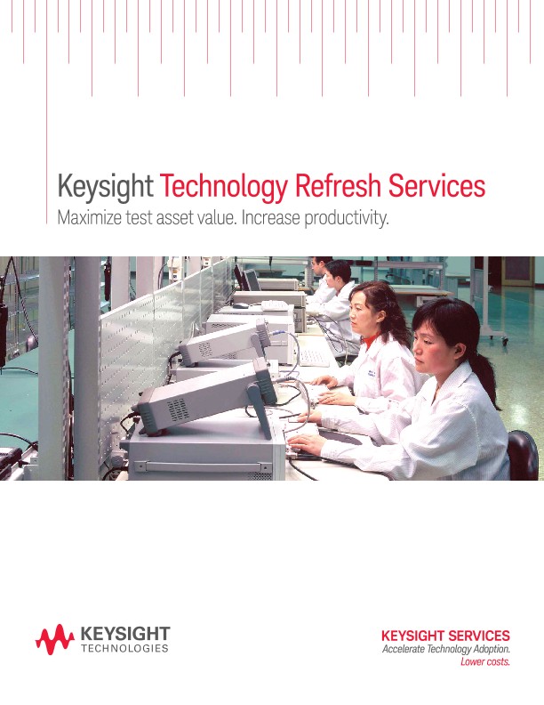 Keysight Technology Refresh Services -  Brochure
