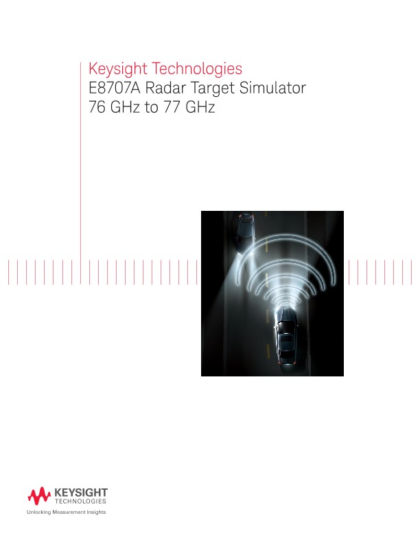 E8707A  Radar Target Simulator