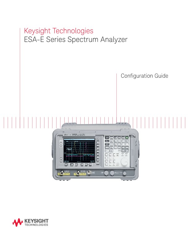 ESA-E Series Spectrum Analyzer