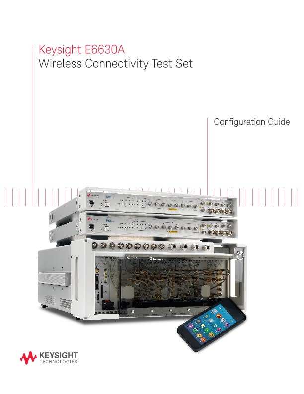 E6630A Wireless Connectivity Test Set
