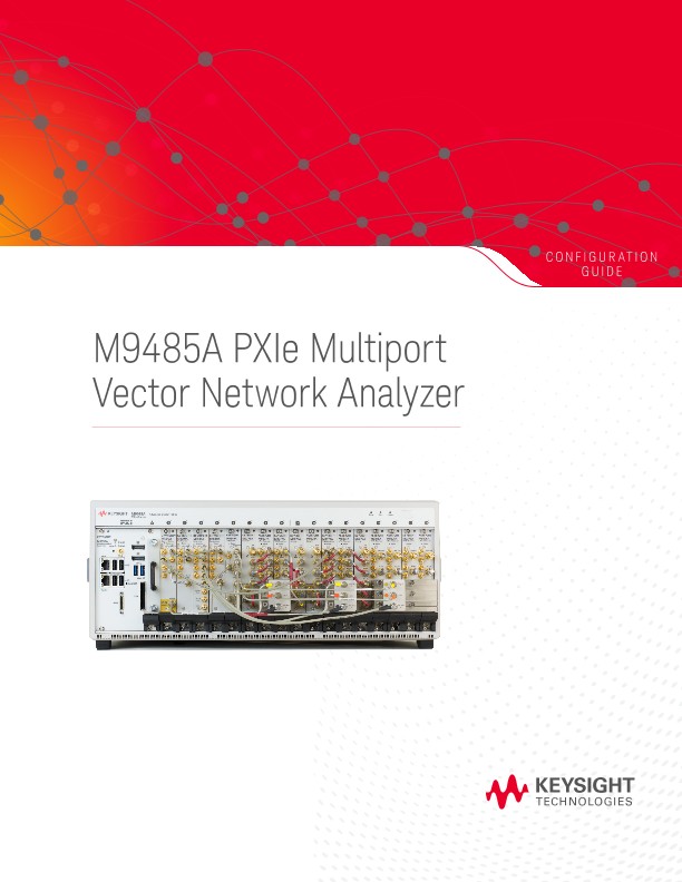 M9485A PXIe Multiport Vector Network Analyzer