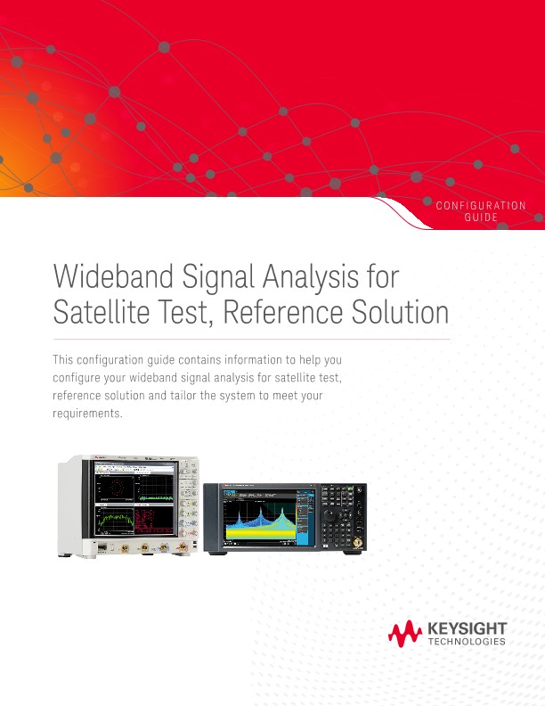Wideband Signal Analysis, Reference Solution