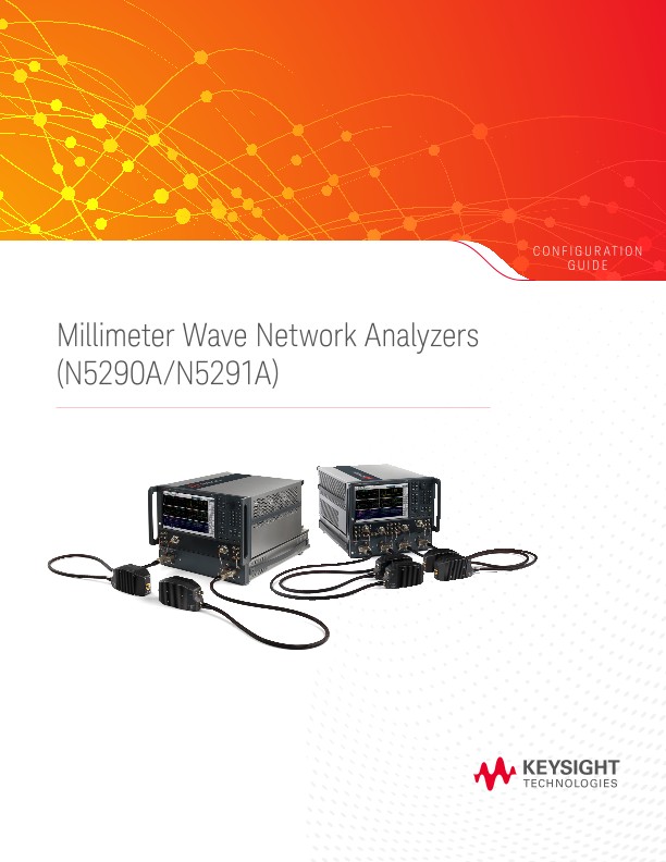 Millimeter Wave Network Analyzers (N5290A/N5291A)