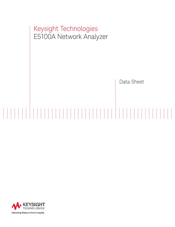 E5100A Network Analyzer 