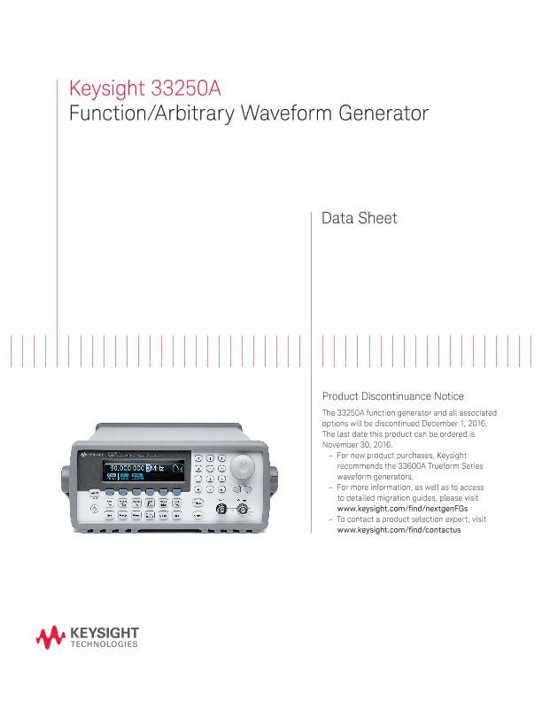 33250A Function/Arbitrary Waveform Generator