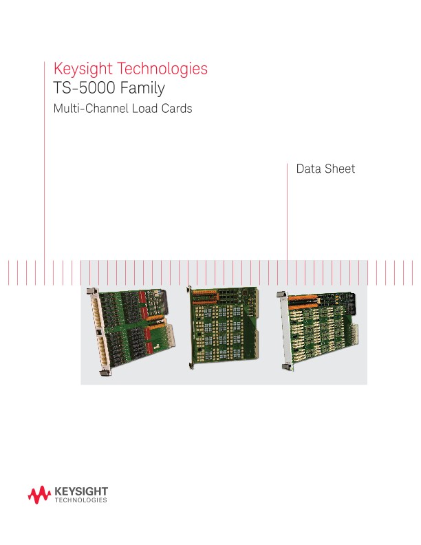TS-5000 Family Multi-Channel Load Cards 