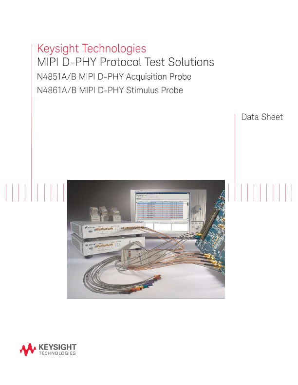 MIPI D-PHY Protocol Test Solutions