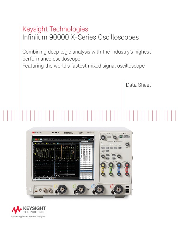 Infiniium 90000 X-Series Oscilloscopes 