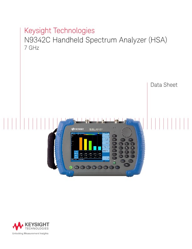 N9342C Handheld Spectrum Analyzer (HSA)