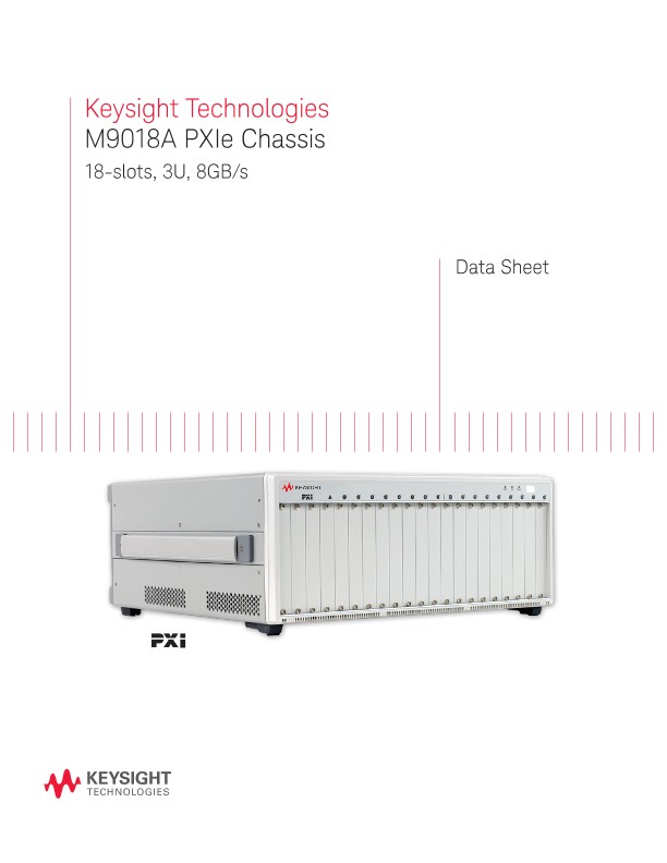M9018A PXIe Chassis 18-Slots, 3U, 8GB/s 