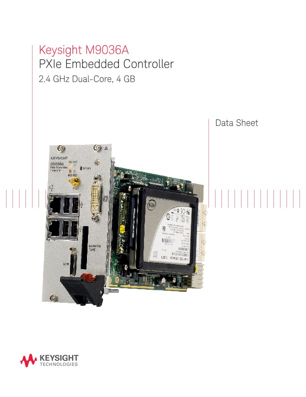 M9036A PXIe Embedded Controller 