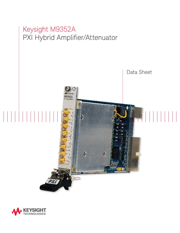M9352A PXI Hybrid Amplifier/Attenuator