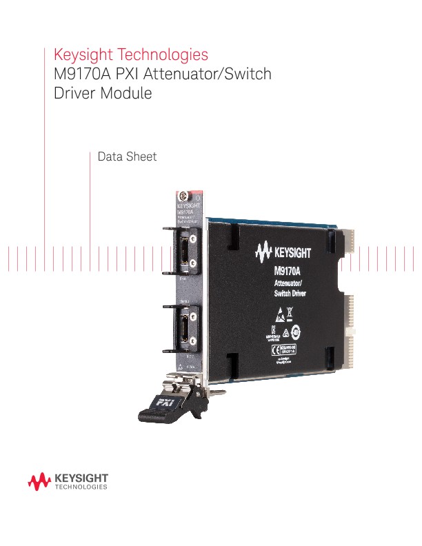 M9170A PXI Attenuator/Switch Driver Module