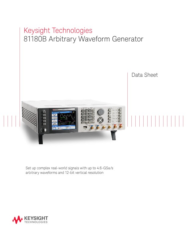 81180B Arbitrary Waveform Generator
