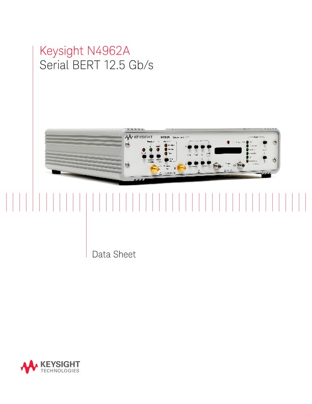 N4962A Serial BERT 12.5 Gb/s