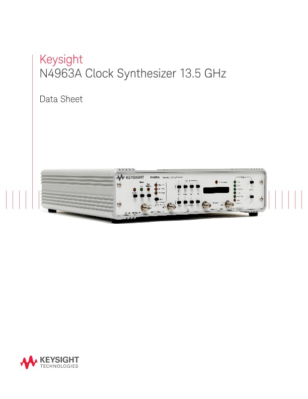 N4963A Clock Synthesizer 13.5 GHz