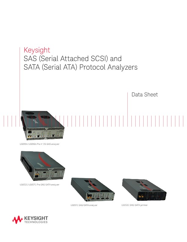 SAS (Serial Attached SCSI) and SATA (Serial ATA) Protocol Analyzers