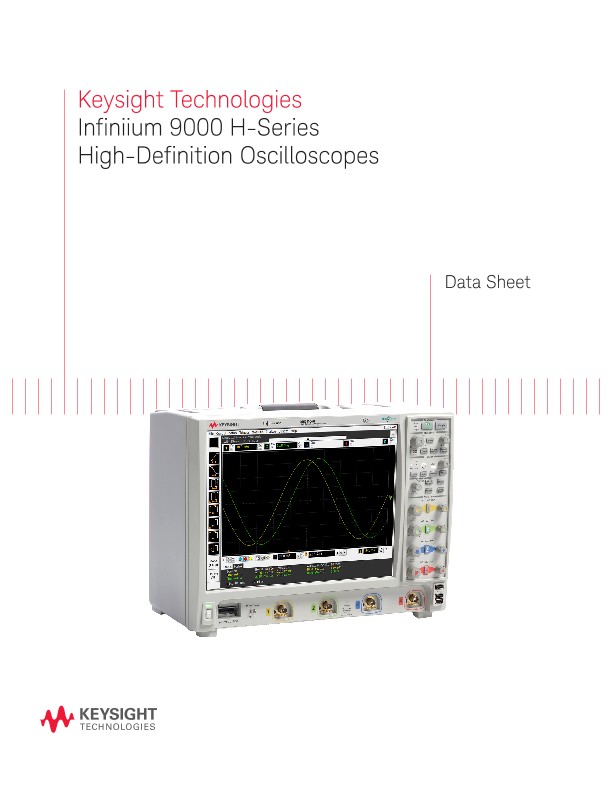 Infiniium 9000 H-Series High-Definition Oscilloscopes
