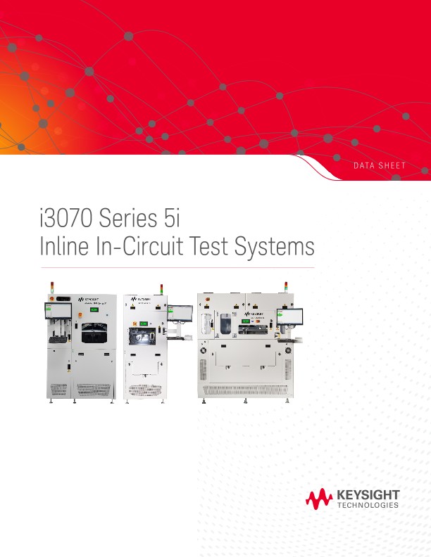 i3070 Series 5i Inline In-Circuit Test System
