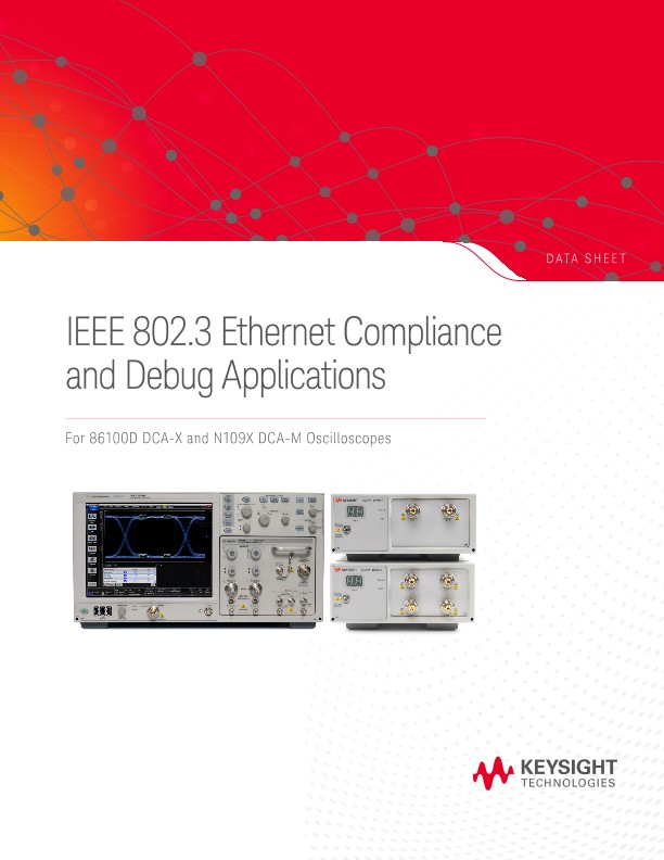 IEEE 802.3 Ethernet Compliance and Debug Applications