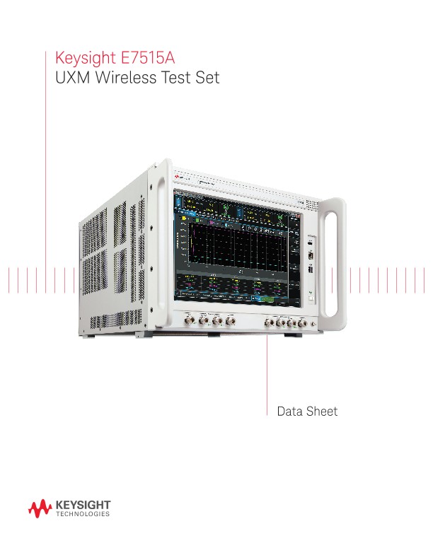 E7515A UXM Wireless Test Set