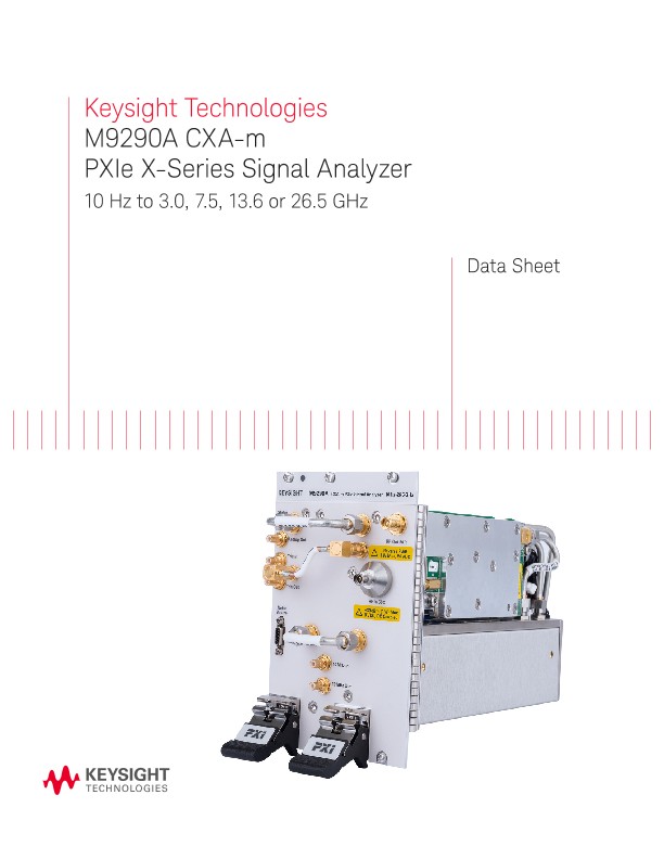 M9290A CXA-m PXIe X-Series Signal Analyzer