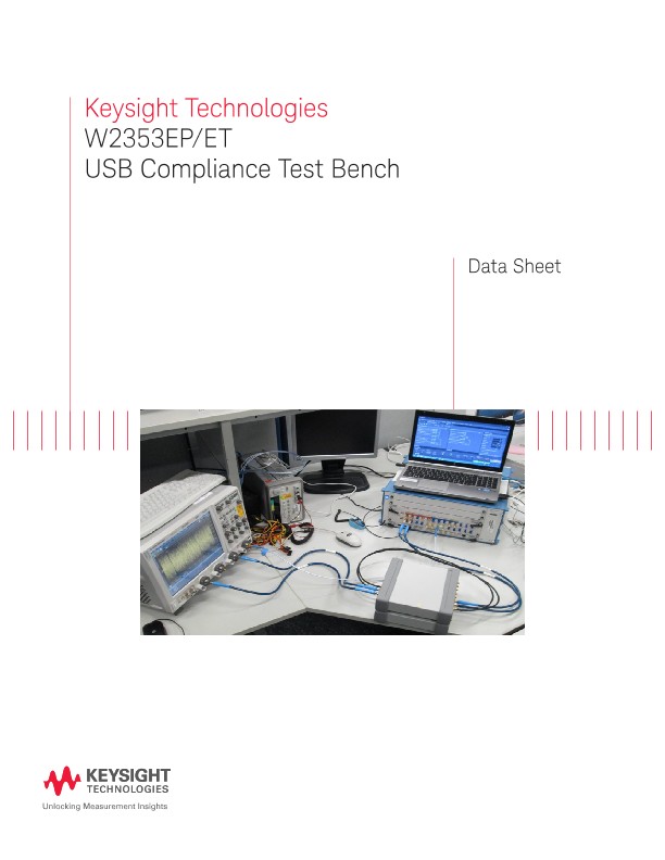 W2353EP/ET USB Compliance Test Bench