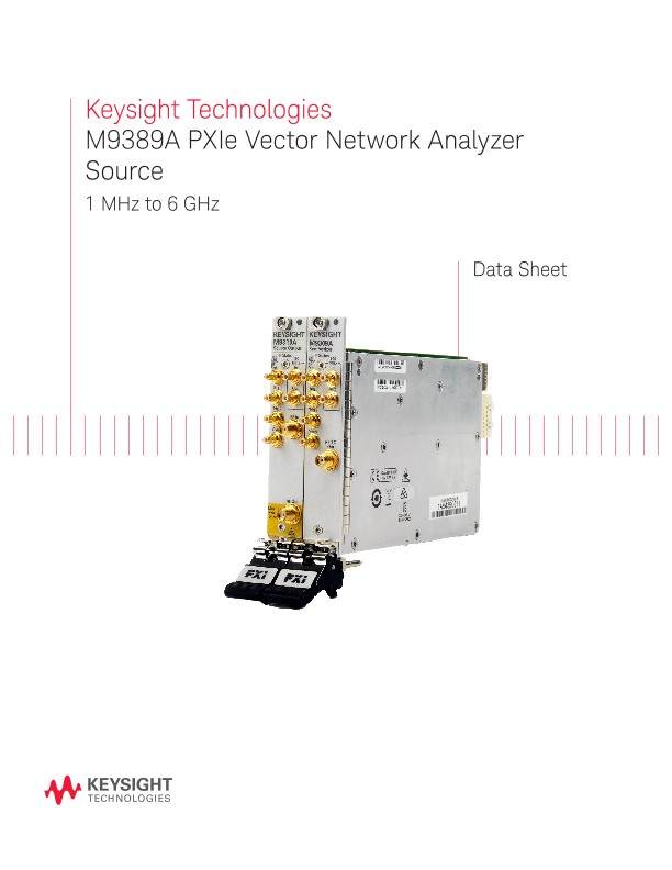 M9389A PXIe Vector Network Analyzer Source
